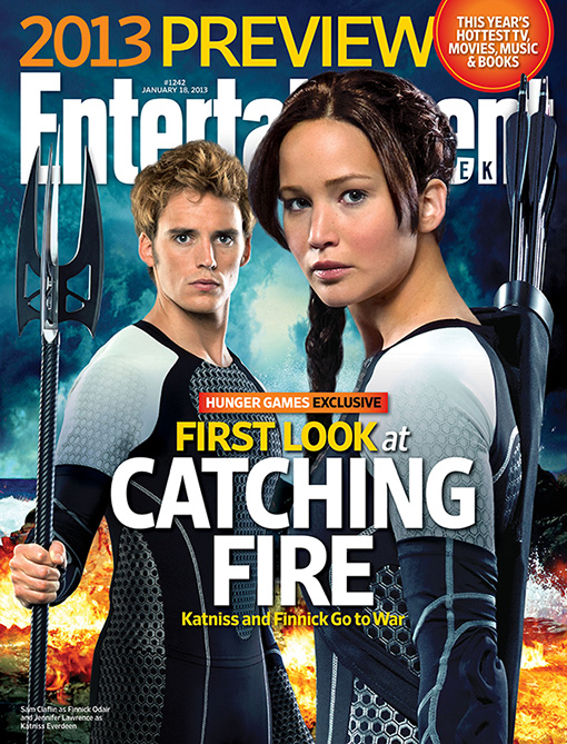 Die Tribute von Panem – The Hunger Games: Catching Fire, EW-Cover