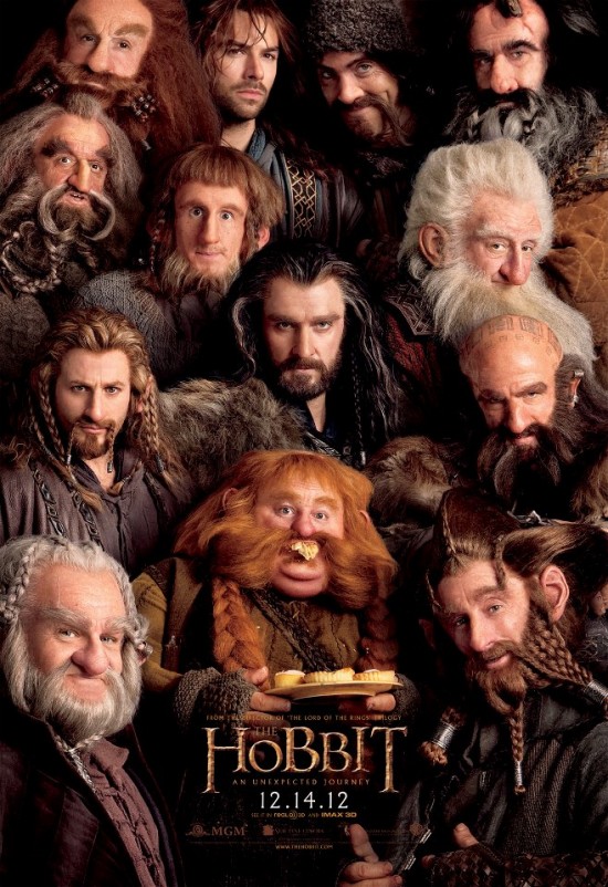 Der Hobbit Zwerge (Poster)