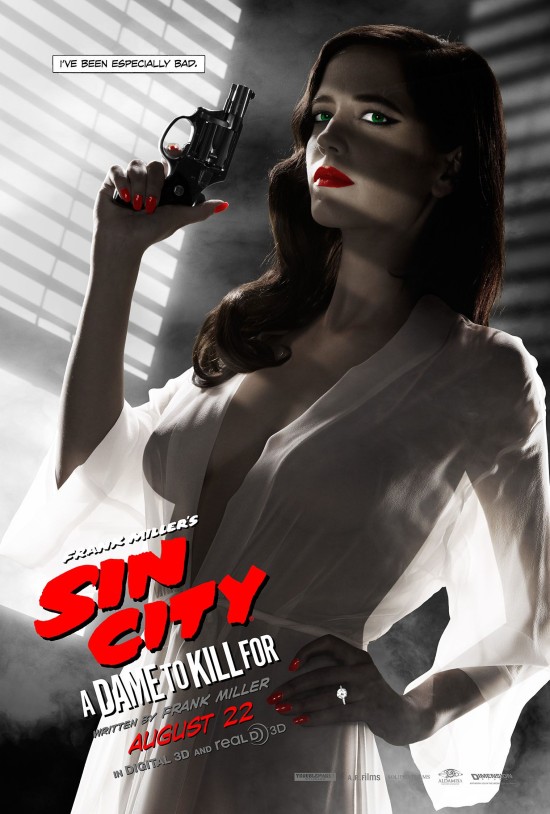 Eva Green auf dem Poster zu Sin City 2.