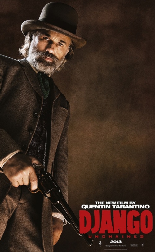 Django Unchained Christoph Waltz (Poster)