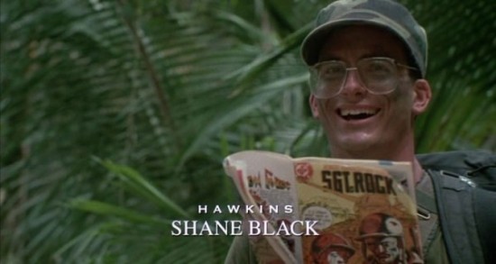 Shane Black im original Predator von 1987.