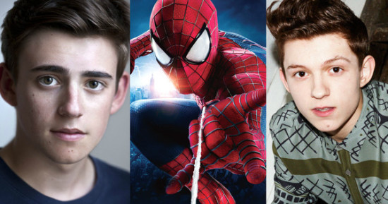Wer wird der neue Spider-Man? In der finalen Auswahl sind Charlie Rowe (links) oder Tom Holland (rechts).
