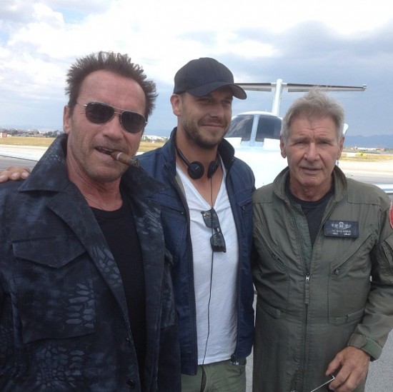 The Expendables 3: Harrison Ford, Arnold Schwarzenegger